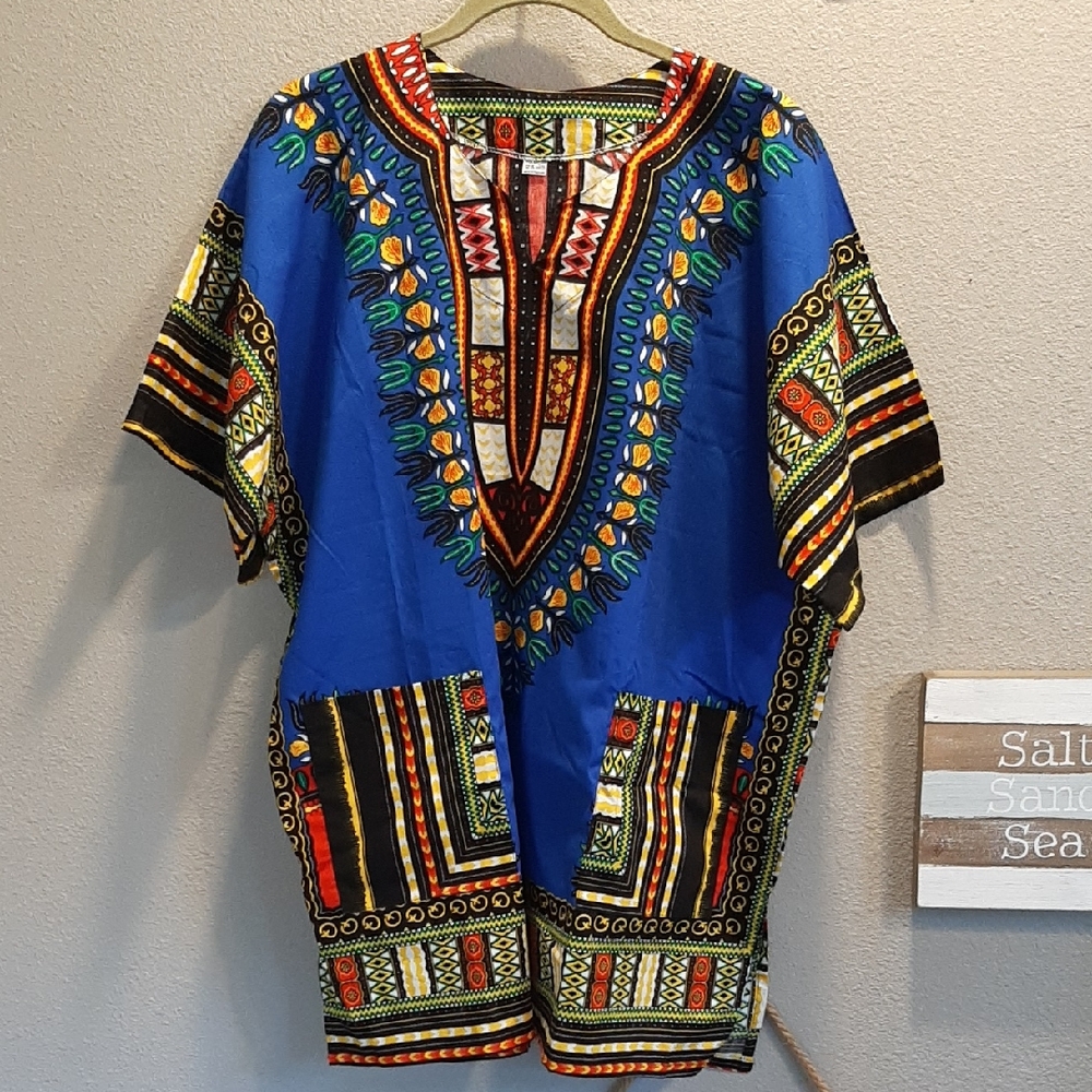 Africain Dashiki Shirt Unisex One Size